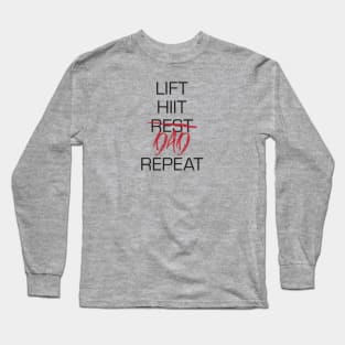 Workout, Parent, Repeat Long Sleeve T-Shirt